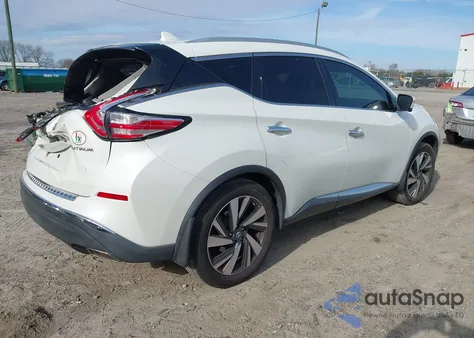 2017 Nissan Murano Platinum from USA, damaged, VIN 5N1AZ2MG4HN165184